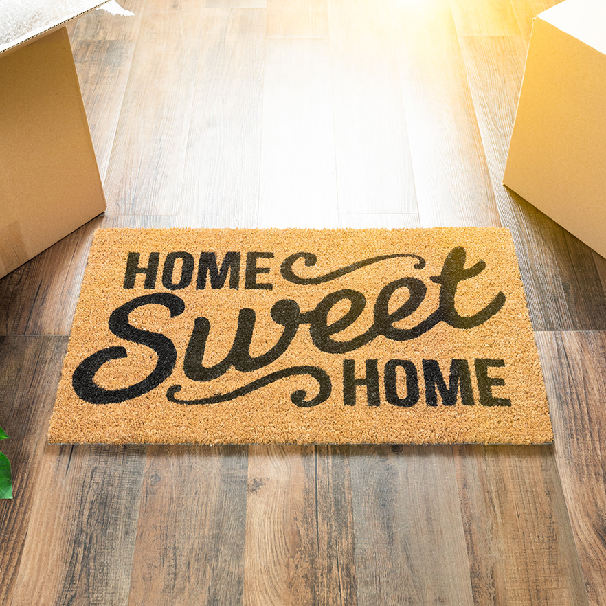 Photo of home sweet home