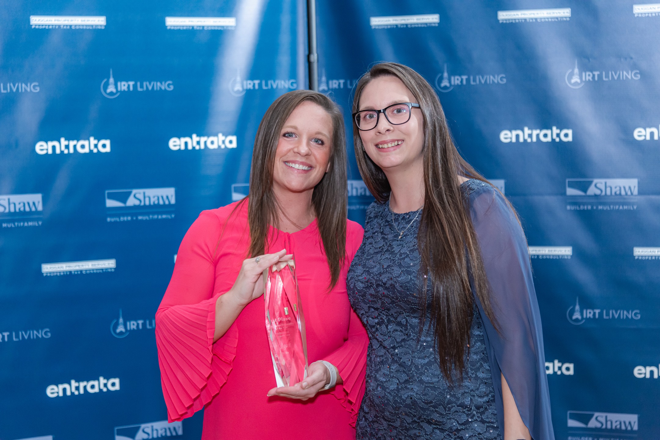 Irt Staff at an awards conference