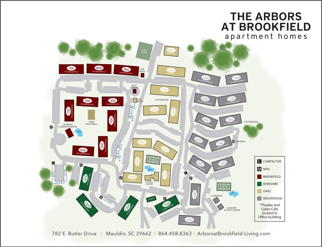 Arbors at Brookfield - Community Map