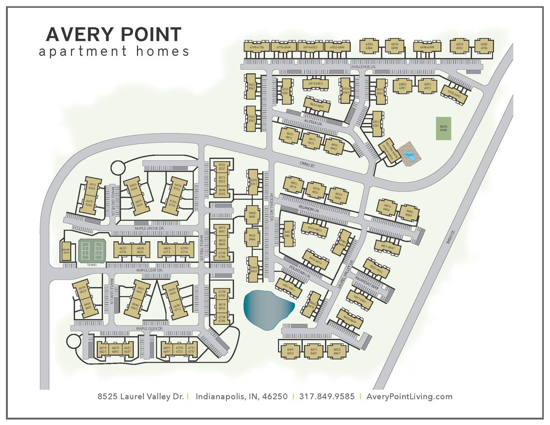 Avery Point - Community Map