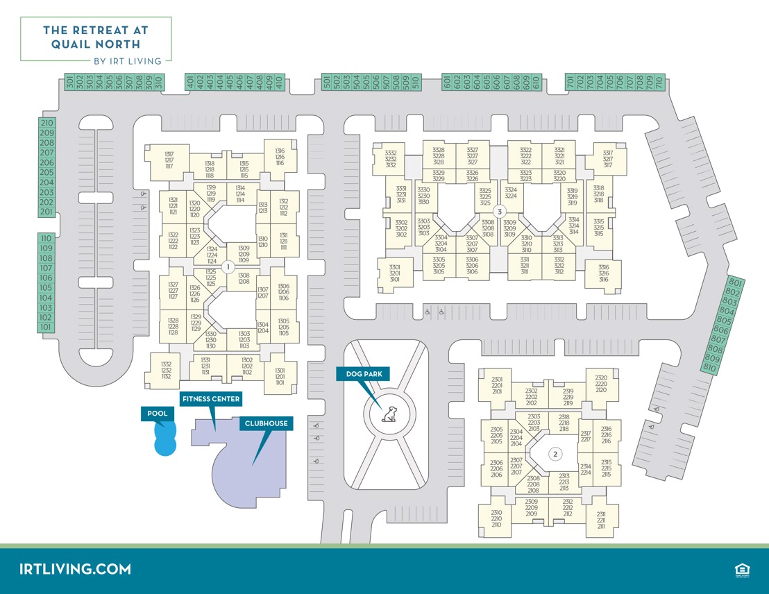 The Retreat at Quail North - Community Map