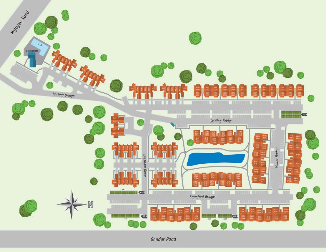 The Commons at Canal Winchester - Community Map