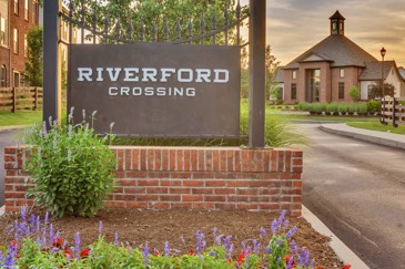 Riverford Crossing - Monument Sign