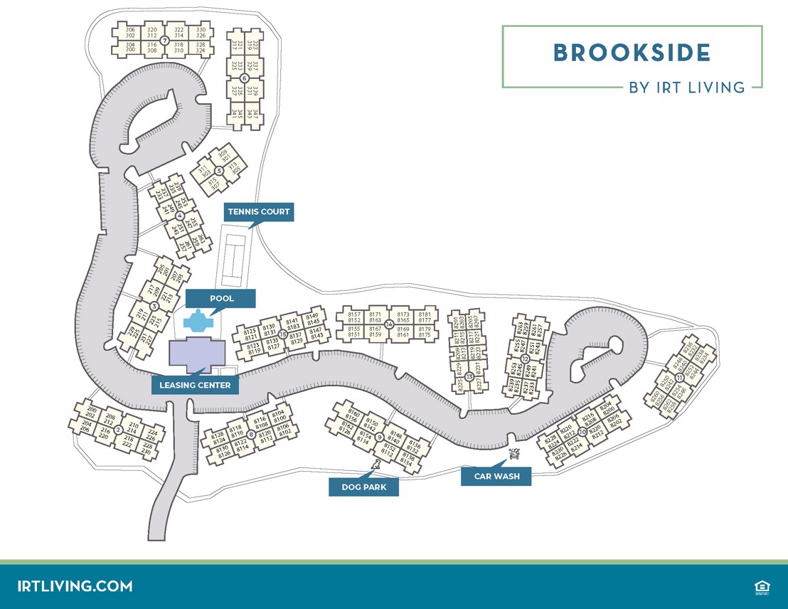Brookside - Community Map