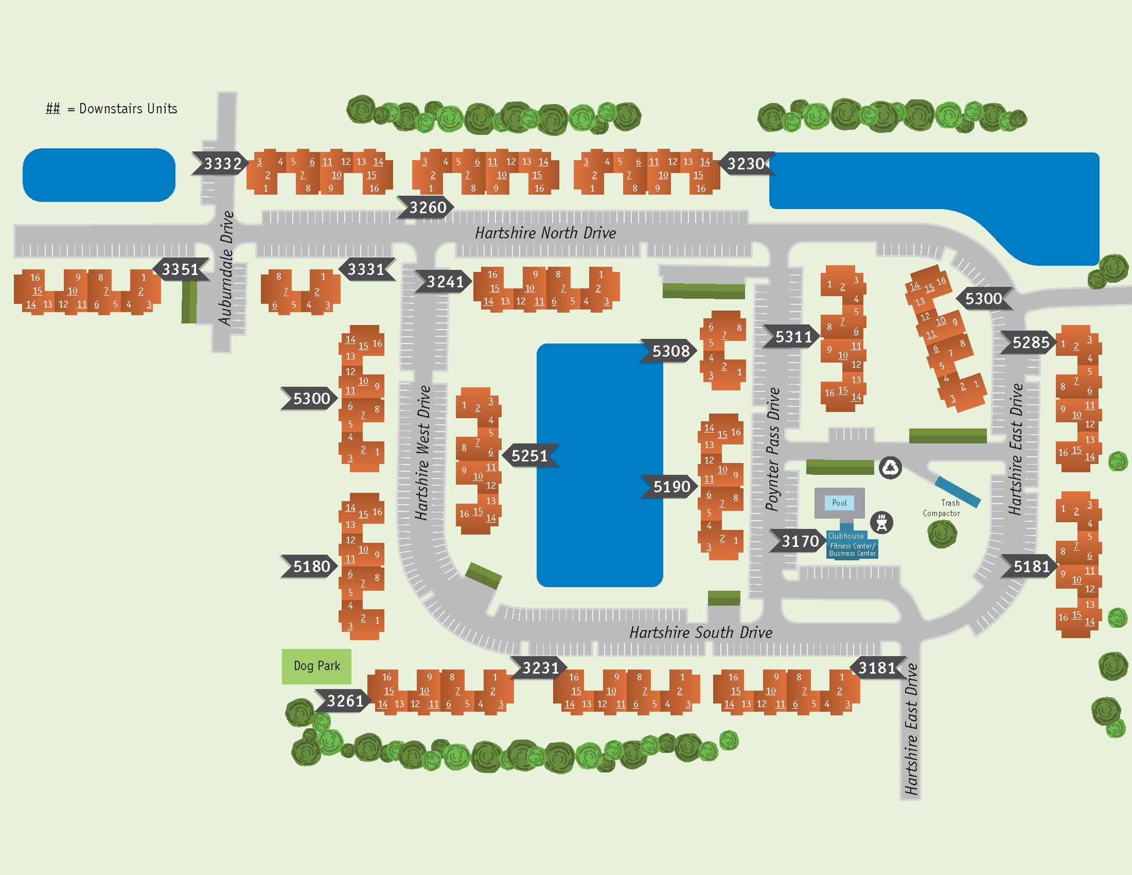 Hartshire Lakes Apartments Bargersville, IN Apartments for Rent