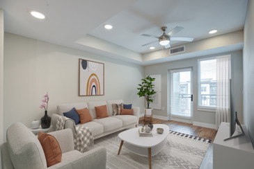 Flatiron Flats - Living Room