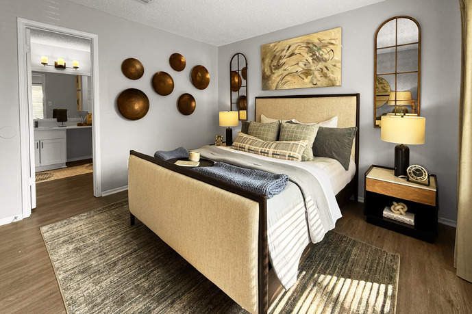 Rest Easy in Your Private Retreat, featuring spacious bedrooms with walk in closets and en-suite bathrooms