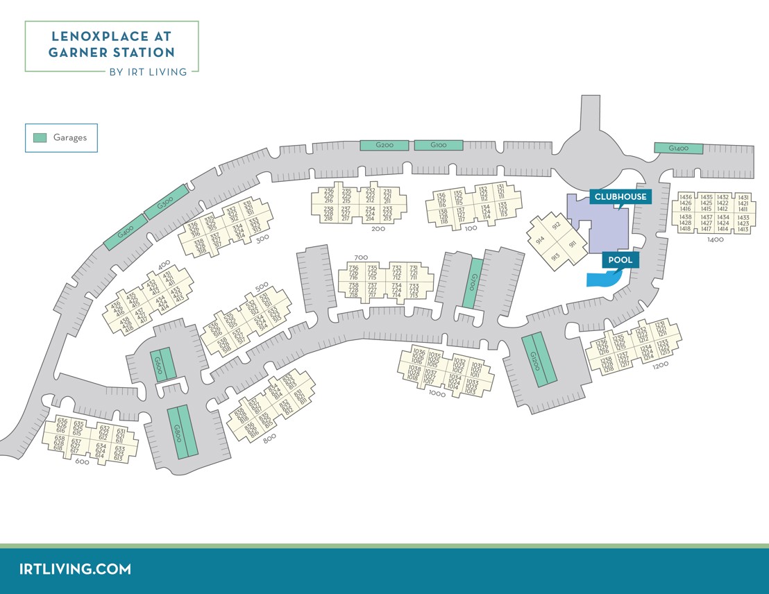 Lenoxplace at Garner Station - Community Map