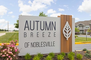 Autumn Breeze - Monument Sign