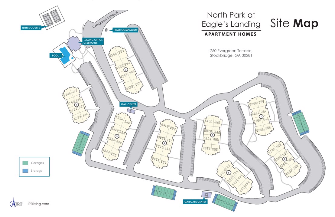 North Park At Eagle's Landing - Community Map