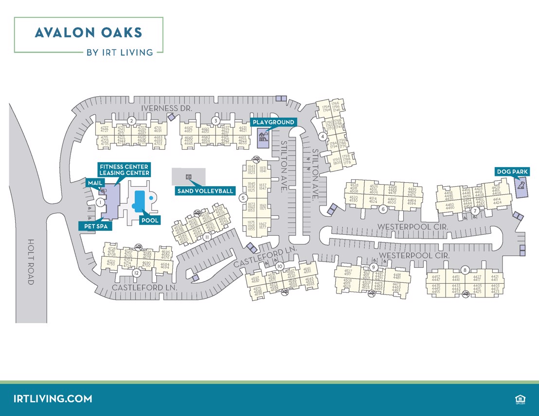 Avalon Oaks - Community Map