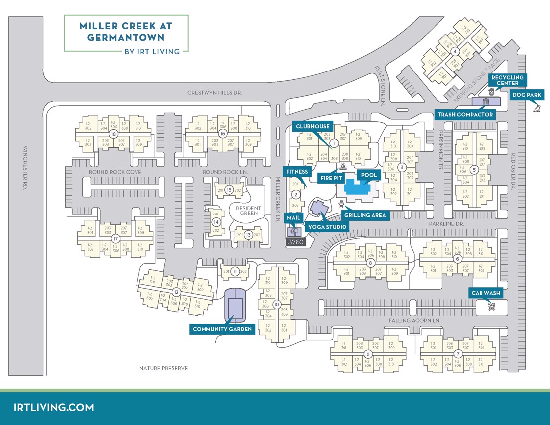 Miller Creek at Germantown - Community Map