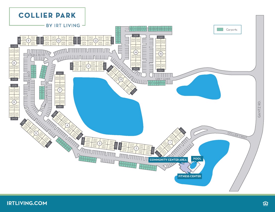 Collier Park - Community Map