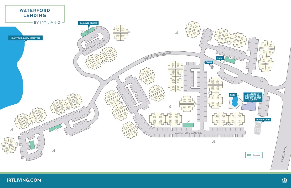 Waterford Landing - Community Map