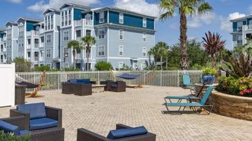 The Enclave at Tranquility Lake - Outdoor Lounge