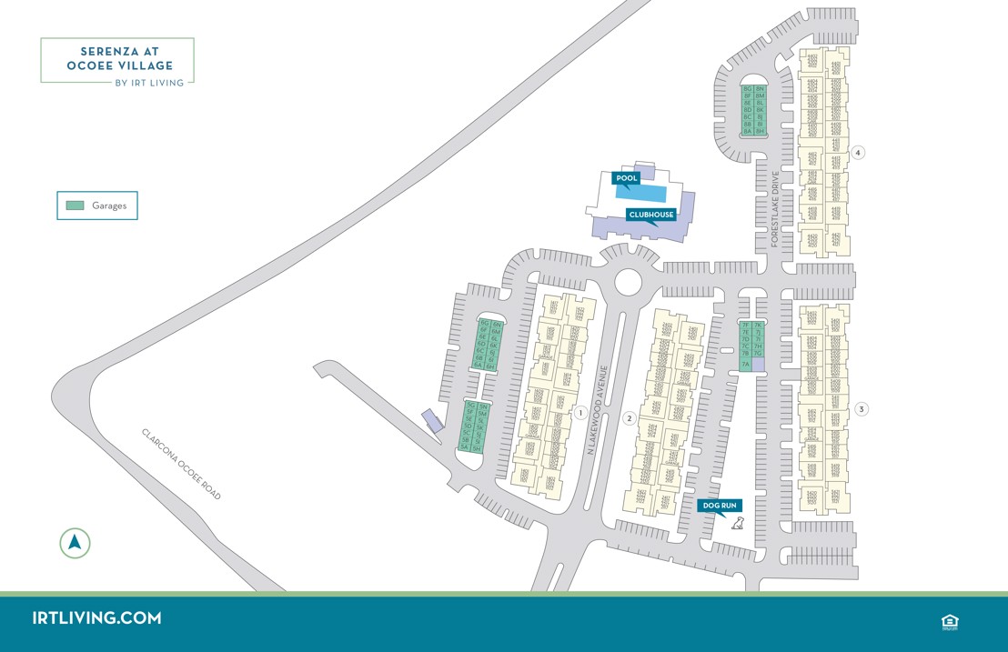 Serenza at Ocoee Village - Community Map