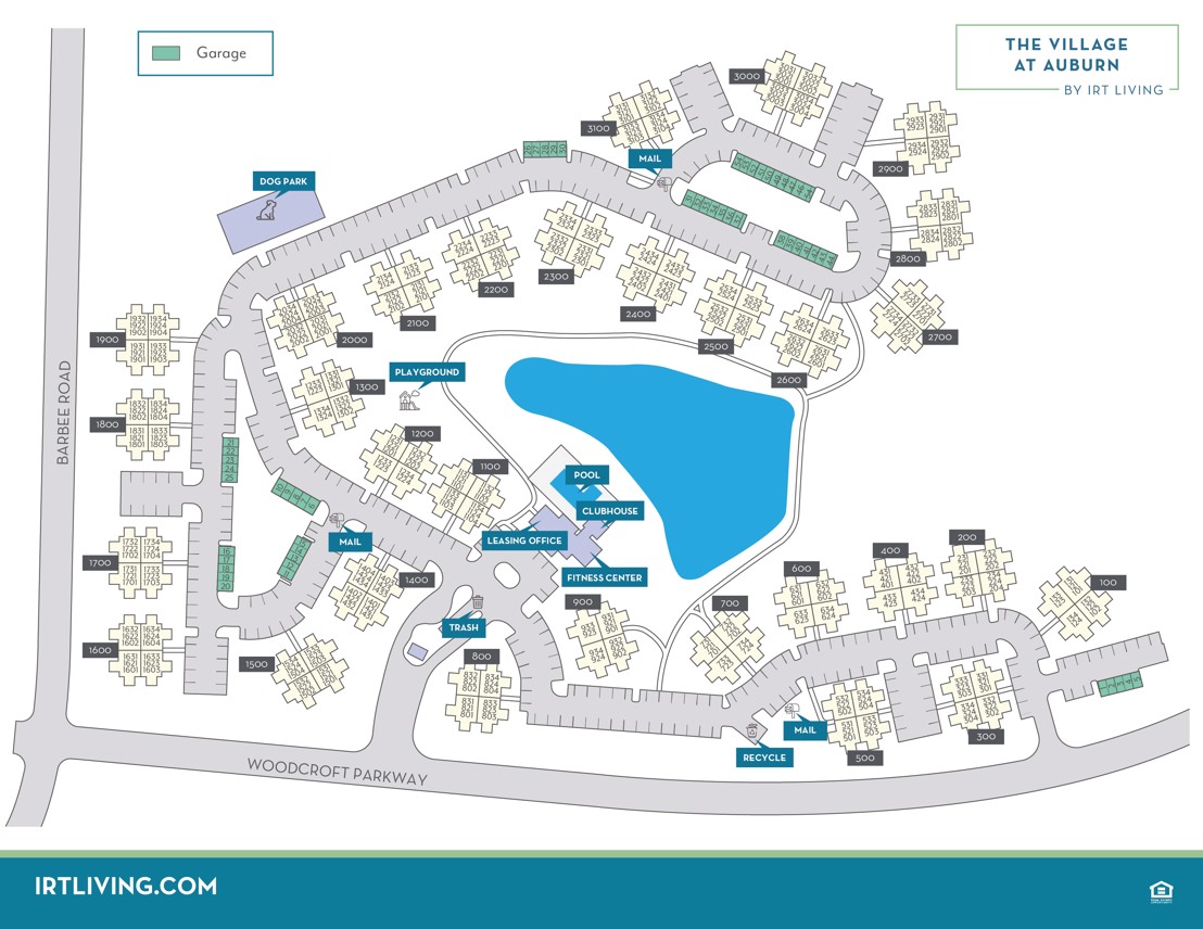 The Village at Auburn - Community Map