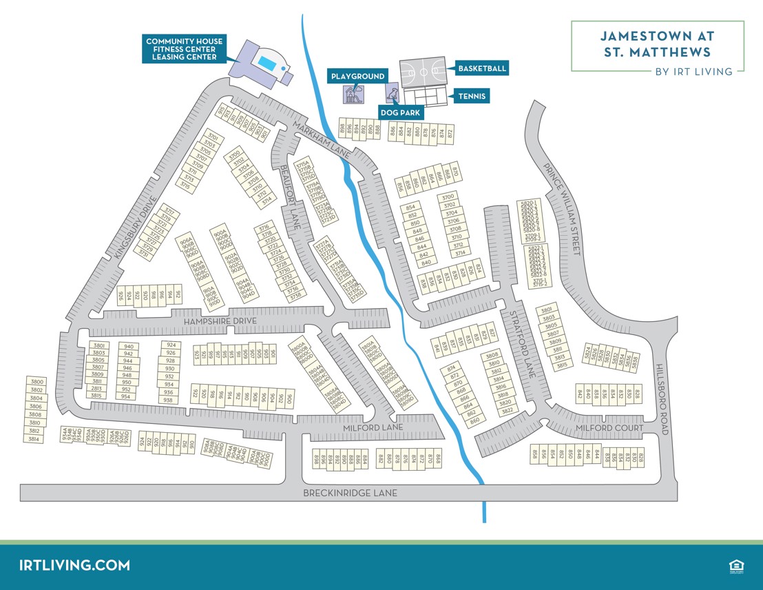 Jamestown at St. Matthews - Community Map