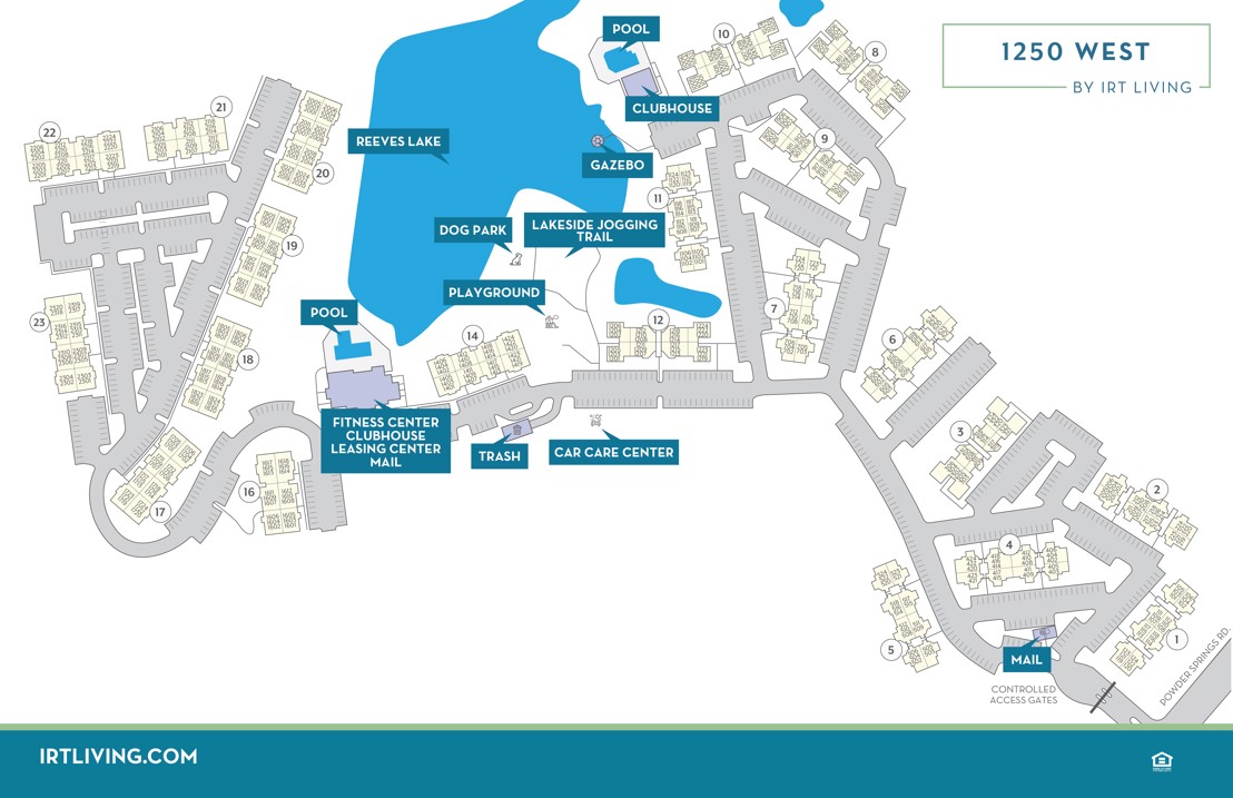 1250 West - Community Map