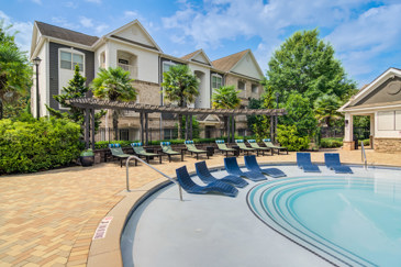Comfortable Pool Side Seating