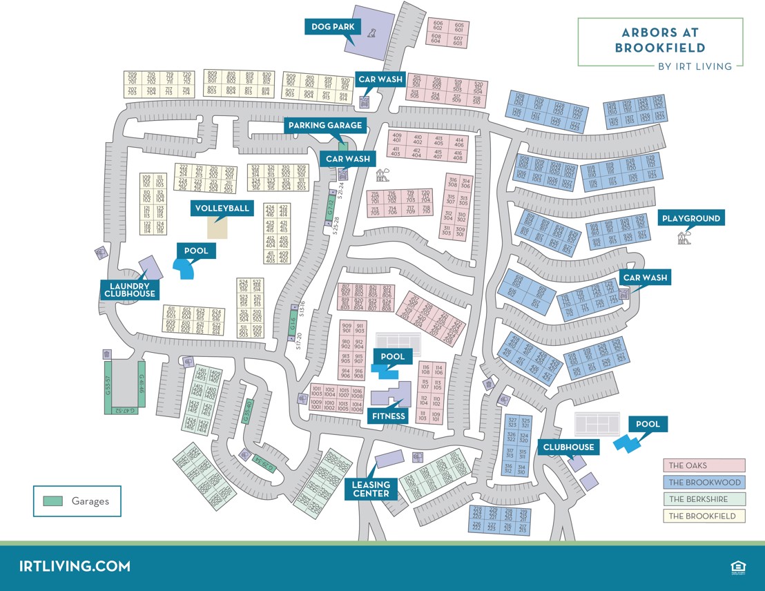 Arbors at Brookfield - Community Map