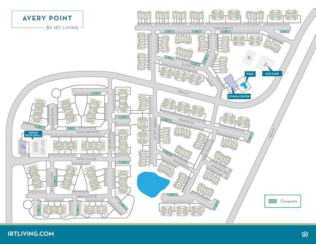 Avery Point - Community Map