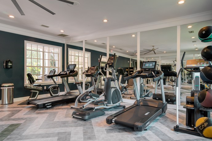 Our fitness center Equipped with top-of-the-line exercise machines, free weights, and cardio equipment, offers residents a convenient onsite environment.
