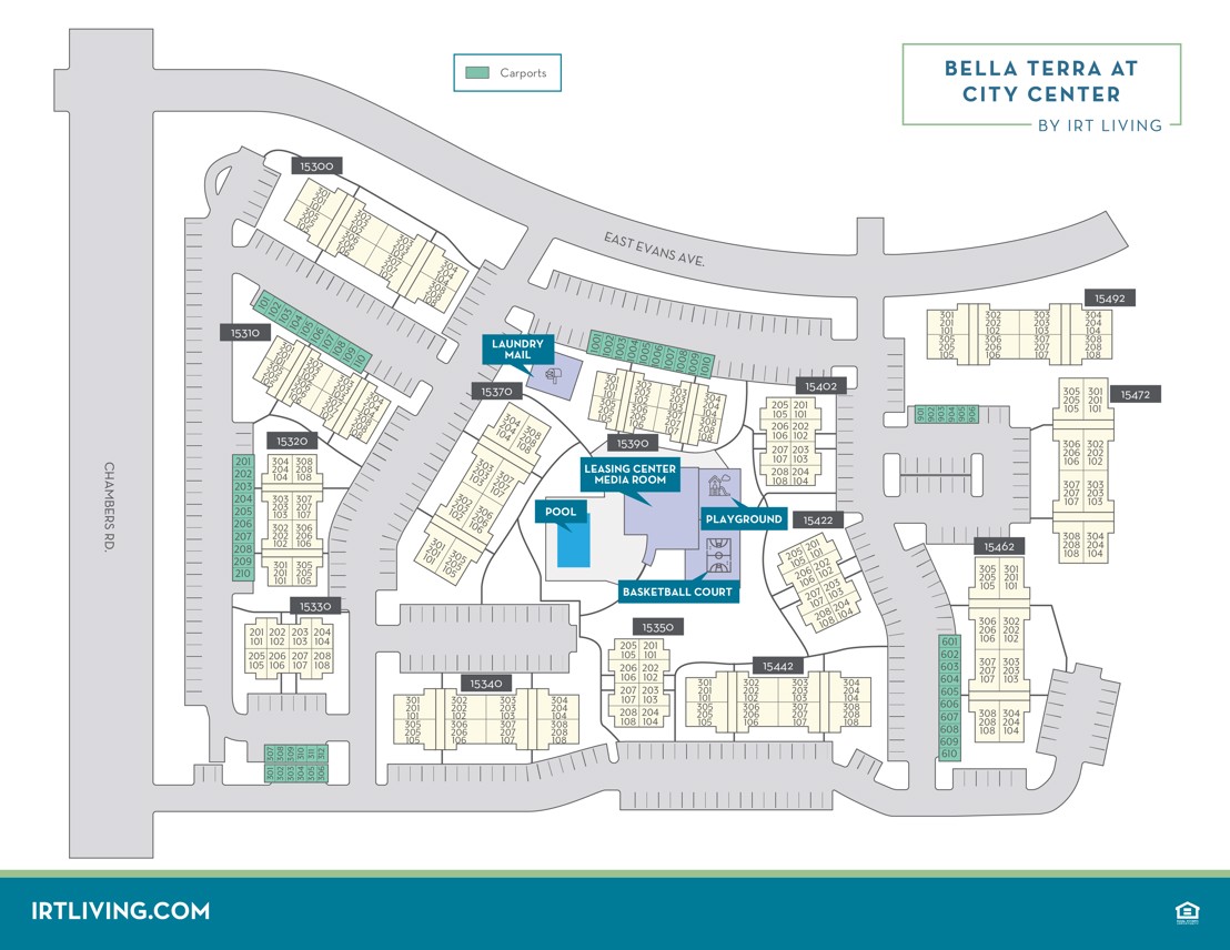 Bella Terra at City Center - Community Map