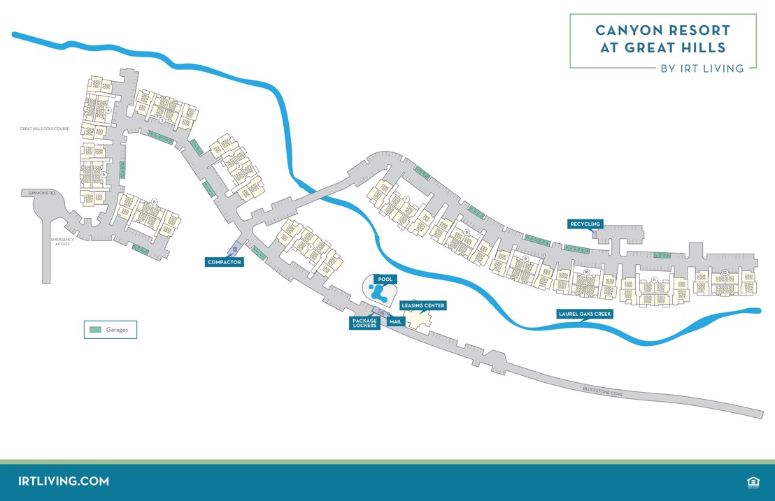 Canyon Resort at Great Hills - Community Map