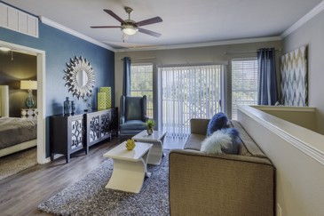 The Meadows at North Richland Hills - Living Room