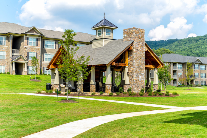 Covered picnic area perfect for gatherings