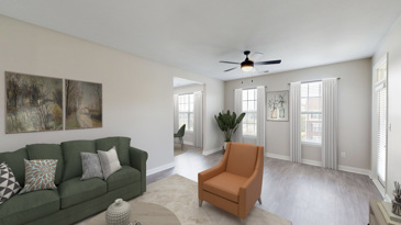 Double Creek Flats - Living Room