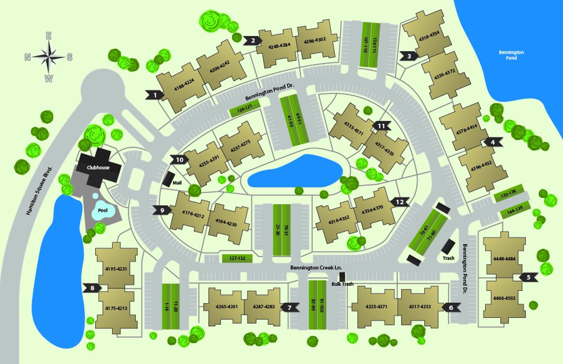 Bennington Pond - Community Map