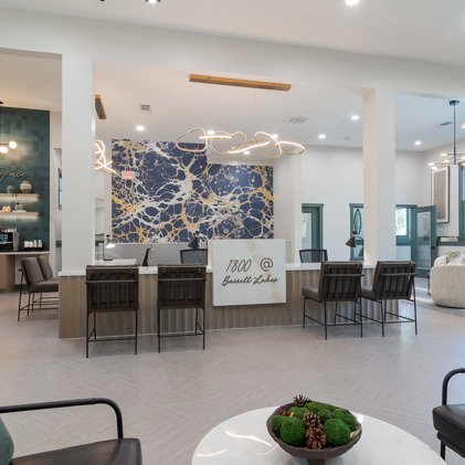 Newly renovated community clubhouse
