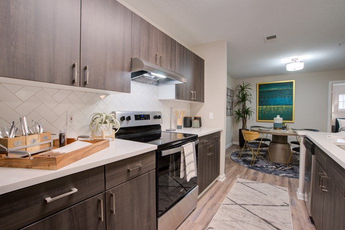 Our kitchen area with sleek countertops, stainless steel appliances, and ample storage space, this kitchen is a chef's dream, providing residents with a stylish and efficient environment 