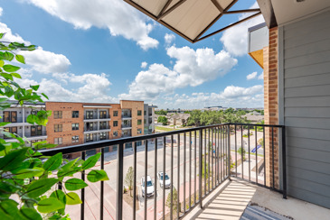Tisdale at Lakeline Station - Balcony