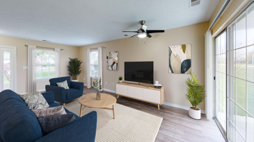 Harrison Place - Living Room