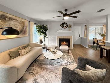 Open Concept Living with Designer Touches