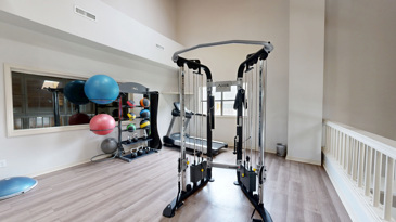 Windrush offers a well-equipped fitness center for residents enjoyment.