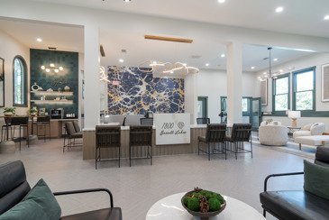 Newly renovated clubhouse