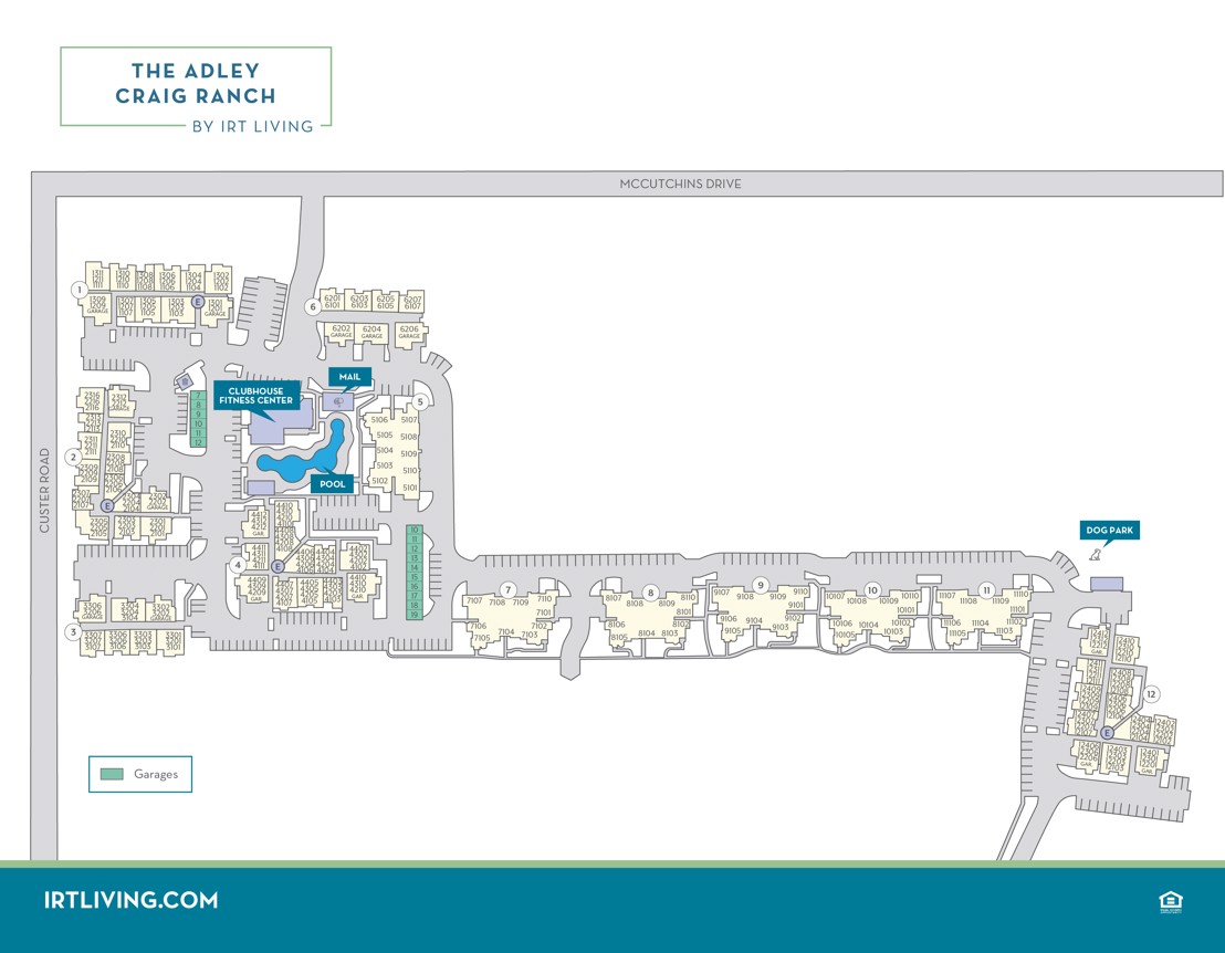 The Adley Craig Ranch - Community Map