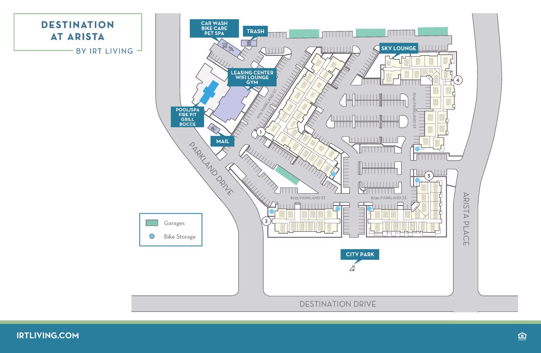 Destination at Arista - Community Map