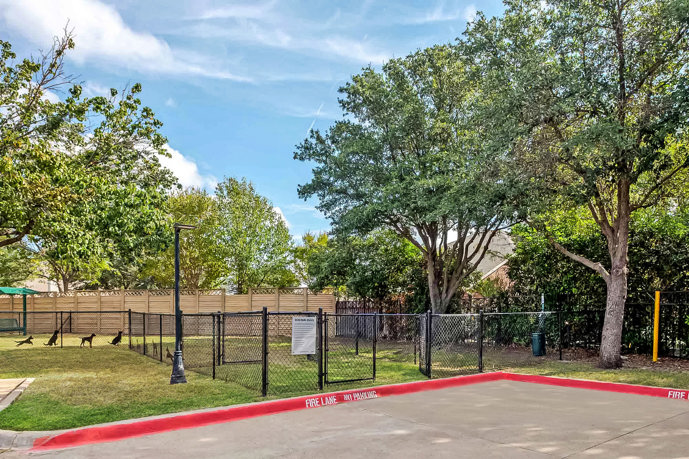 Private off leash dog park