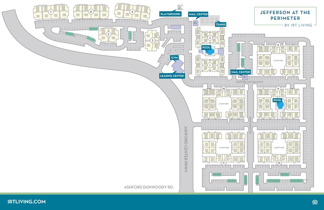 Jefferson at the Perimeter - Community Map