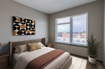 Patina Flats at the Foundry - Bedroom