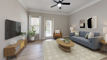 Image of the living room at Waterstone At Big Creek.