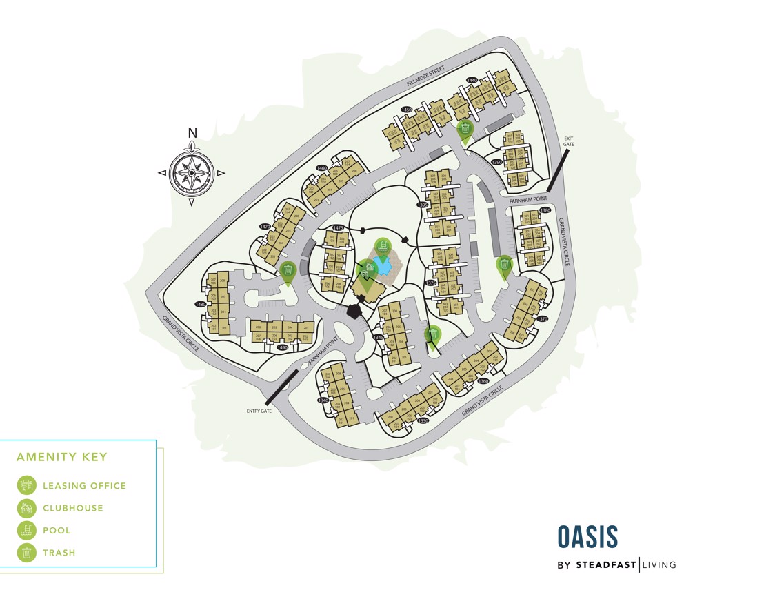 The Oasis - Community Map