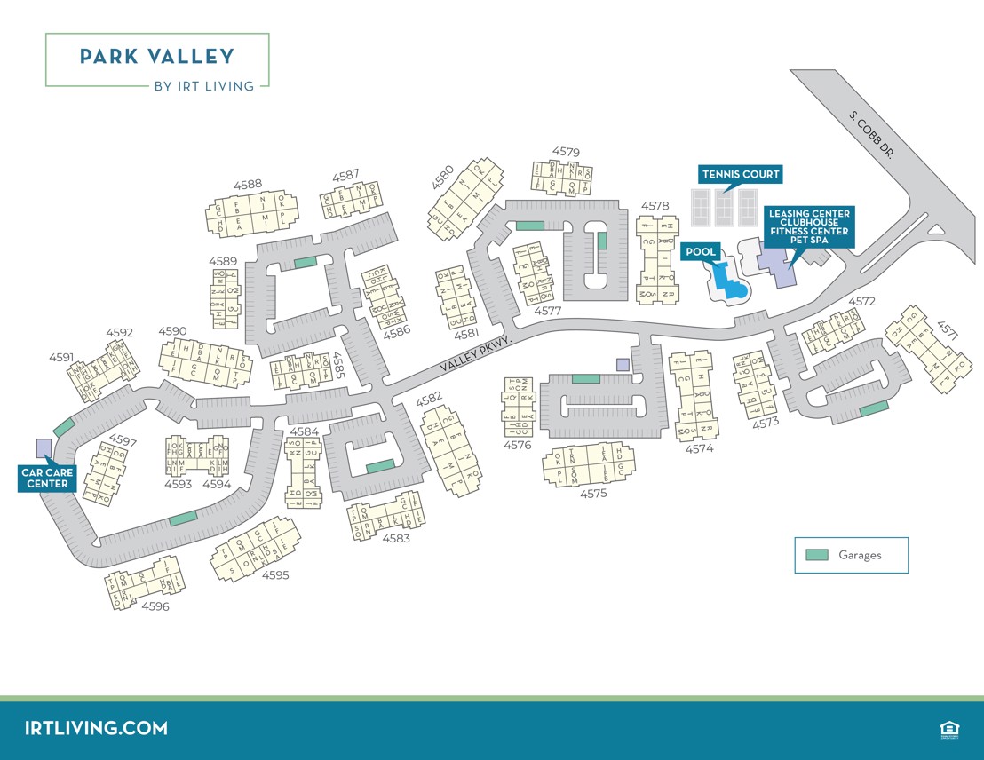 Park Valley - Community Map