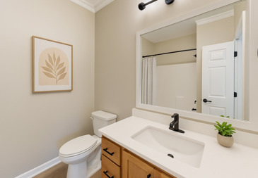 Newly renovated bathroom