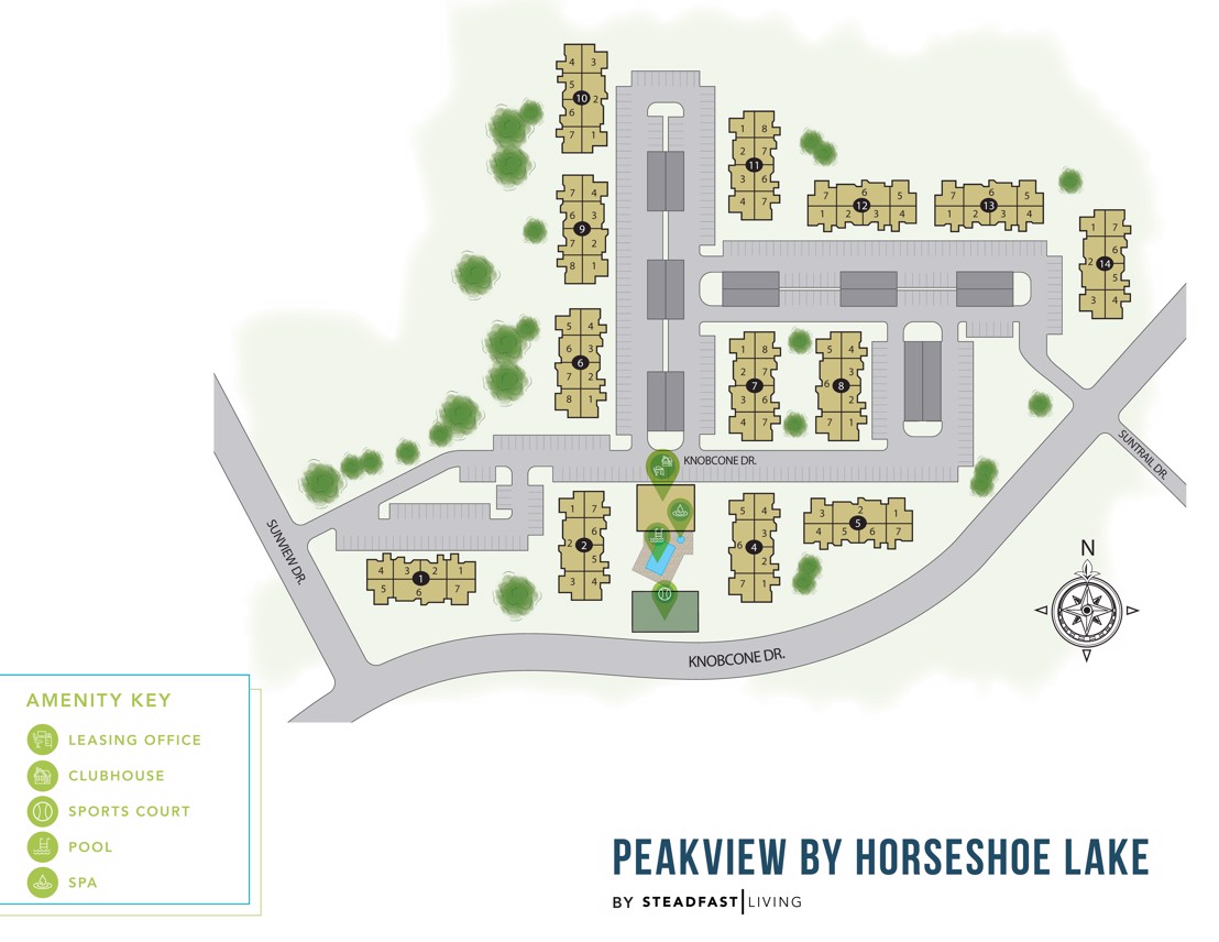 PeakView by Horseshoe Lake - Community Map